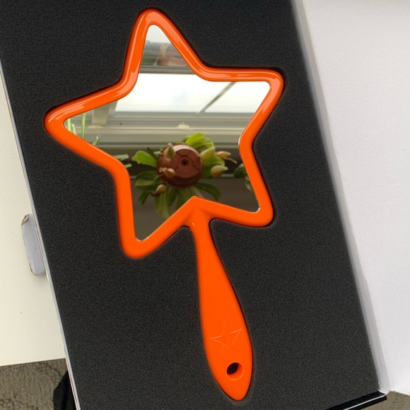 LTE/BNIB Jeffree Star Orange Halloween Hand Mirror - Picture 2 of 5